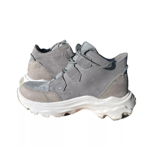 Sorel Kinetic Caribou Waterproof Boot size 8 Asphalt/Sea Salt - Picture 6 of 9